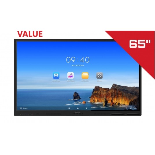 Hikvision DS-D5B65RB/EL interaktivní monitor 65” s Androidem 13 (řada Value) - číslo fotografie 1